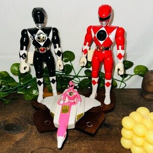 Vintage Mighty Morphin Power Rangers Bandai 90s Figures Toy Bundle